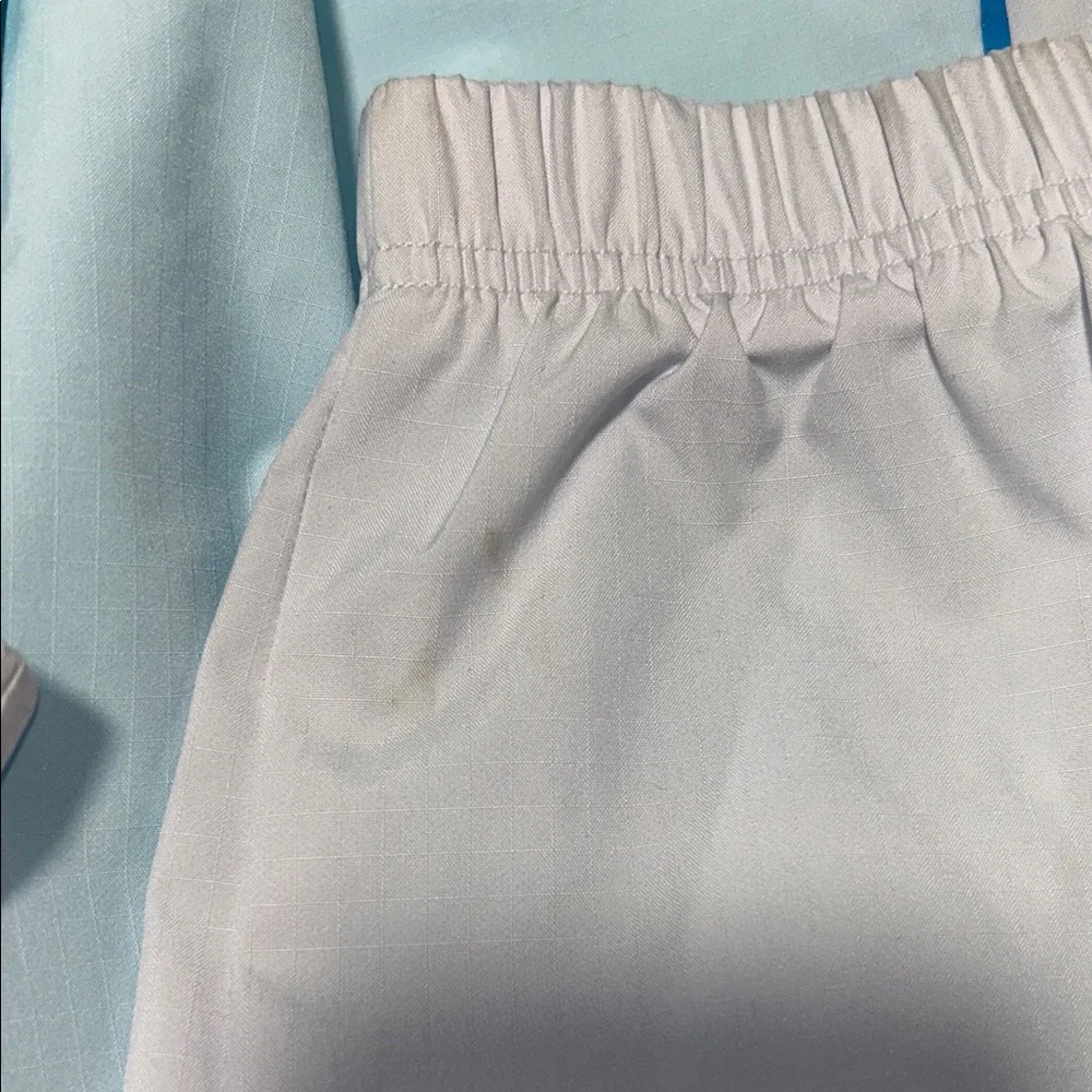 adidas Men’s Light Blue & White Athletic Joggers NWT - Picture 8 of 9